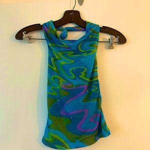 I’vory Psychedelic halter top